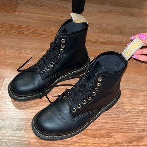 Vegan leather doc martens